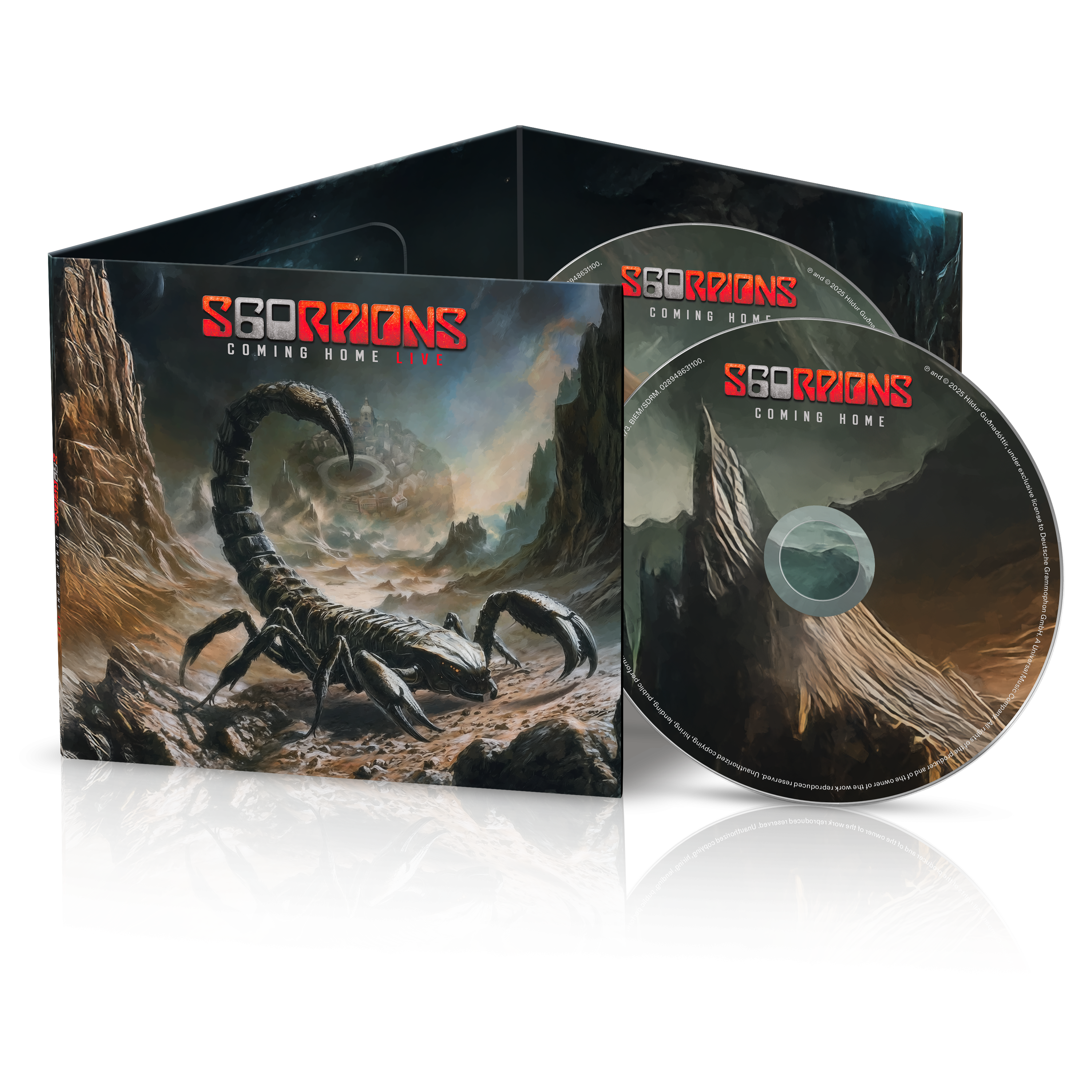 Scorpions Coming Home Live 2CD 414230