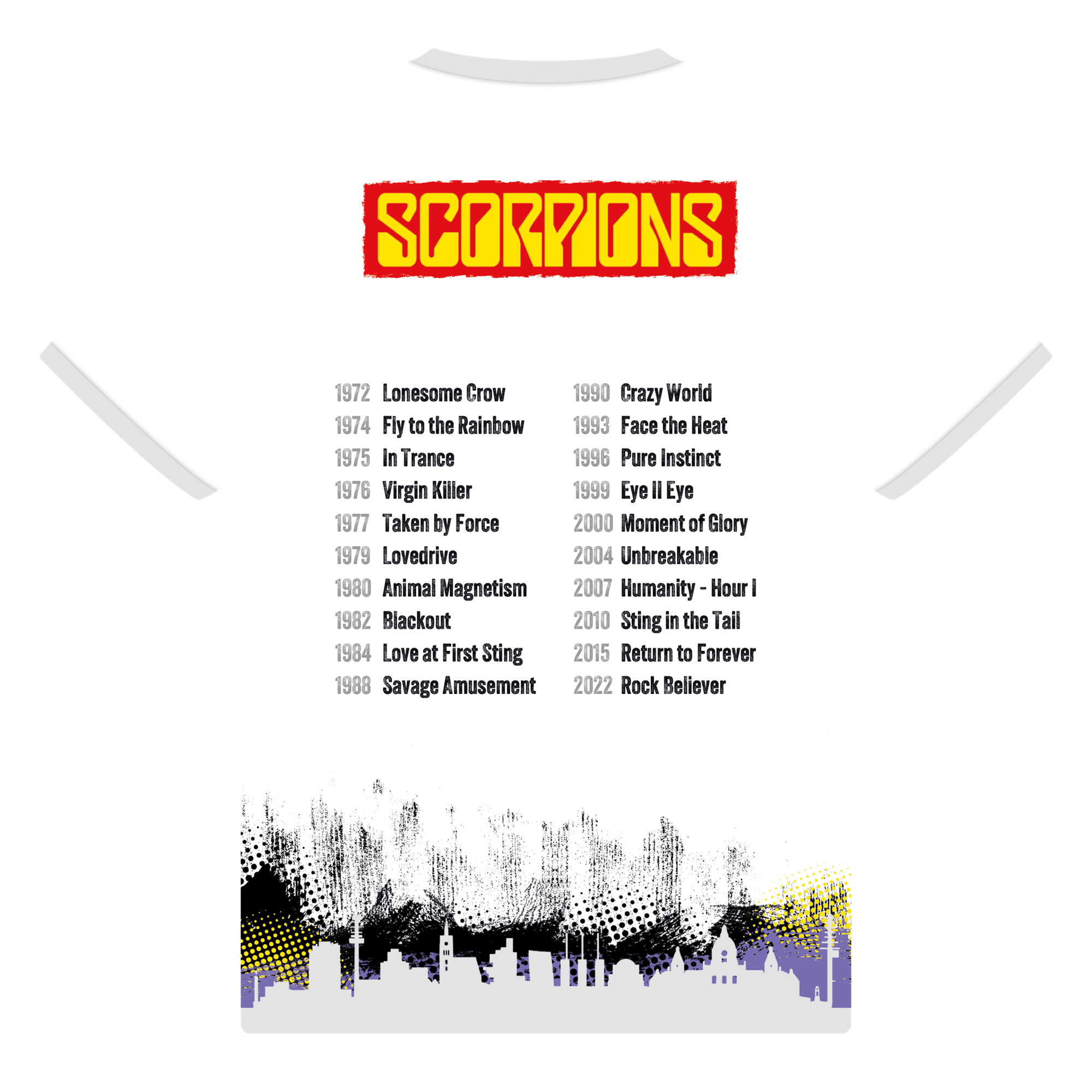 Scorpions Briefmarken-Set Scorpions White Sammlerstück 415312