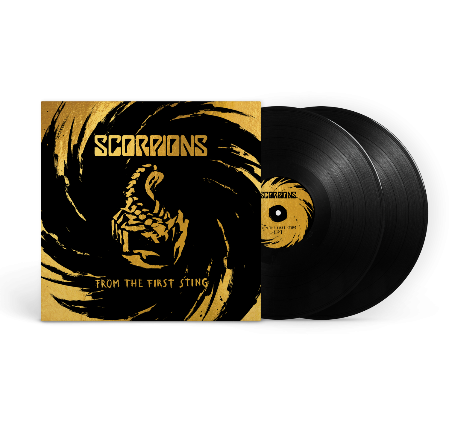 Scorpions Hurricane 40th Anniversary Uomo T-Shirt Nero M 100% Cotone Regular