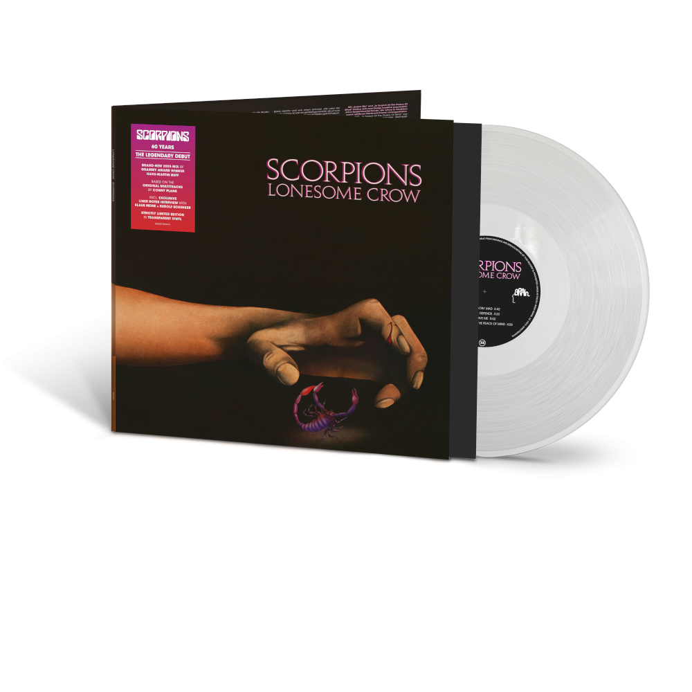 Scorpions Kopie: Lonesome Crow (2025 Mix ) Limited Transparent Red Vinyl LP 434319
