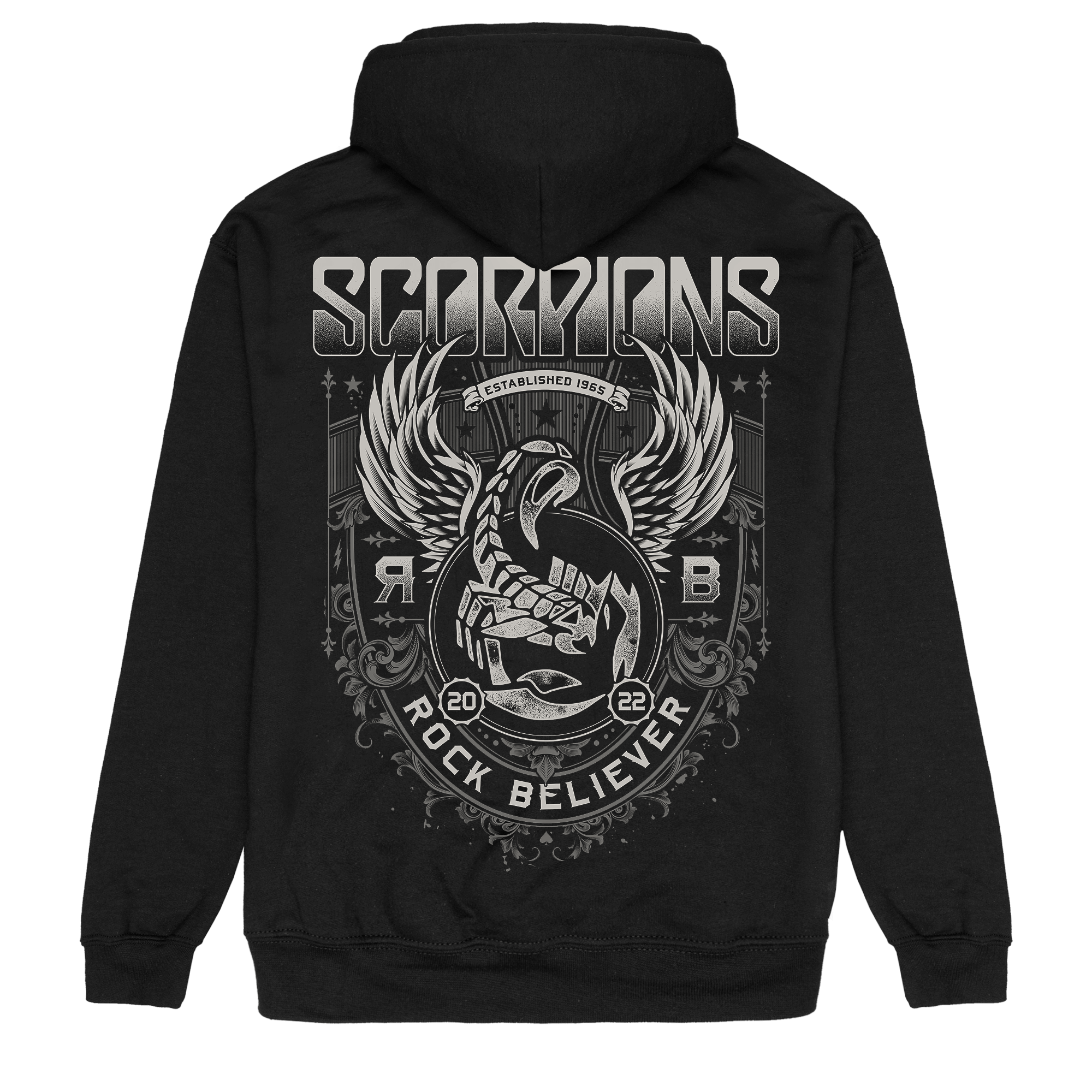 Scorpions Rock Believer Ornaments Kapuzenpullover 168730