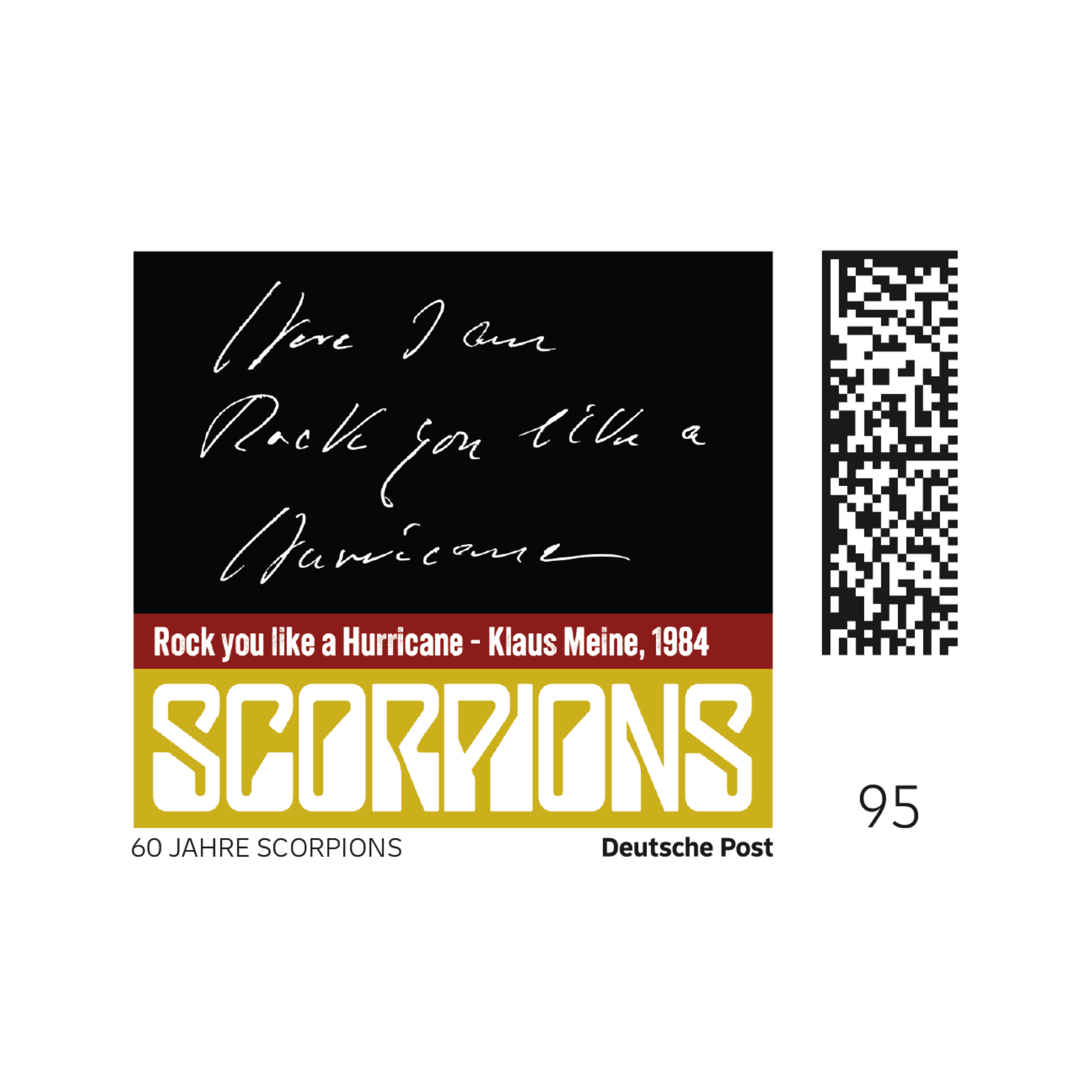 Scorpions Scorpions Black Briefmarken 415296