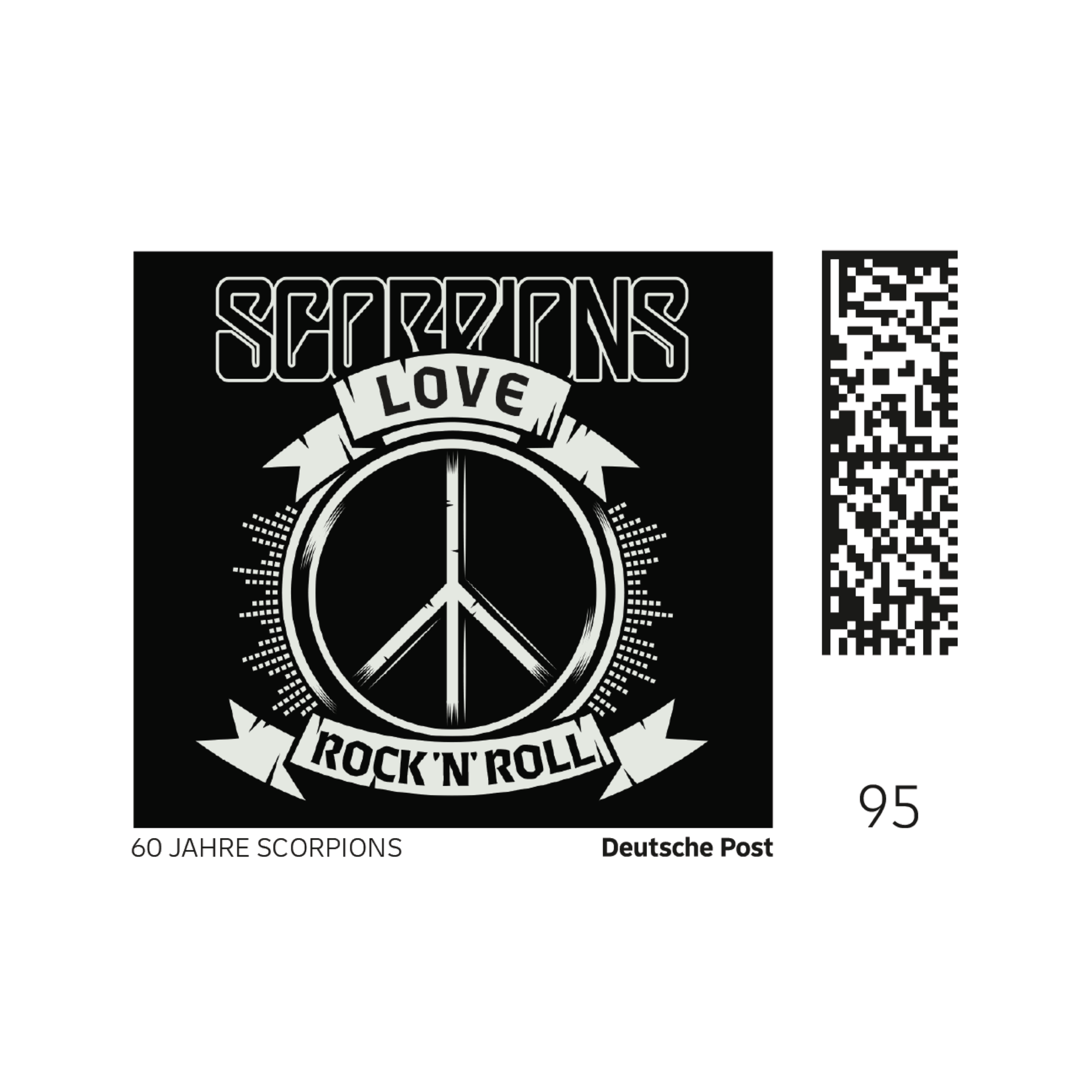 Scorpions Scorpions Black Briefmarken 415300