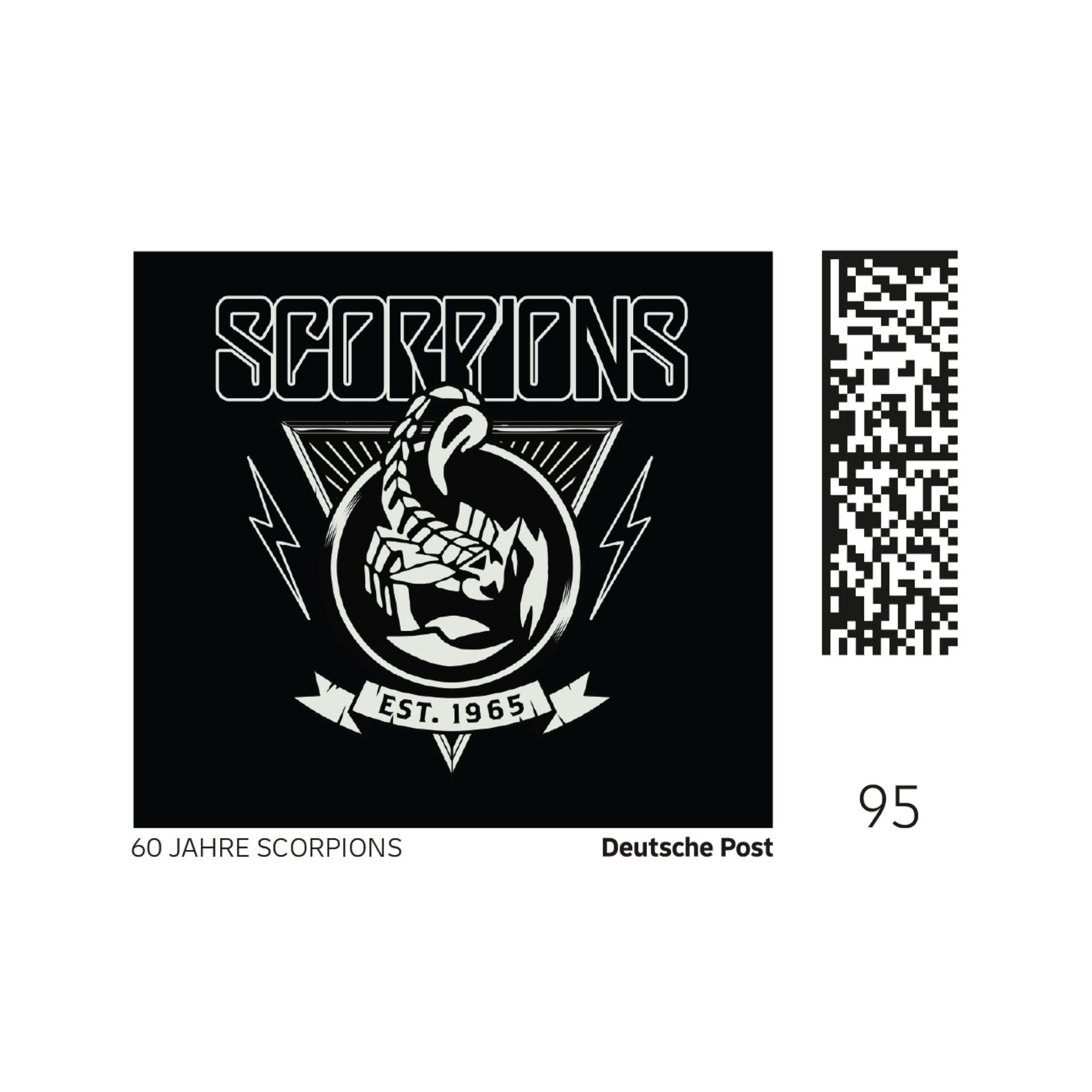 Scorpions Scorpions Black Briefmarken 415302
