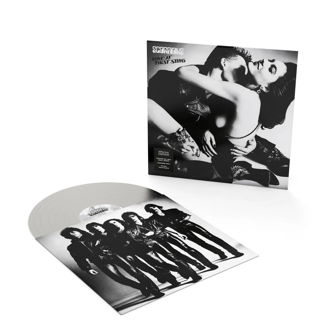 Scorpions Love At First Sting Silver Vinyl LP 405019